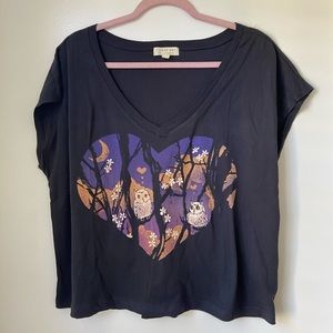 NEW Forever 21 OWL t-shirt
